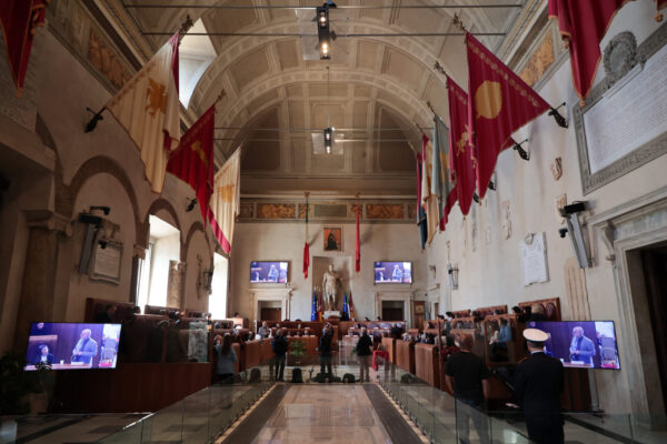 08-04-2026 INCORONAZIONE DEI POETI CERIMONIA IN CAMPIDOGLIO
